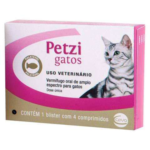 Imagem de Petzi Gato Ceva 4 Comprimidos