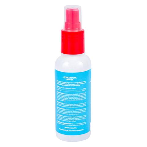 Imagem de Kit Cetoconazol Spray 2% Ibasa 100ml C/ 2 unidades