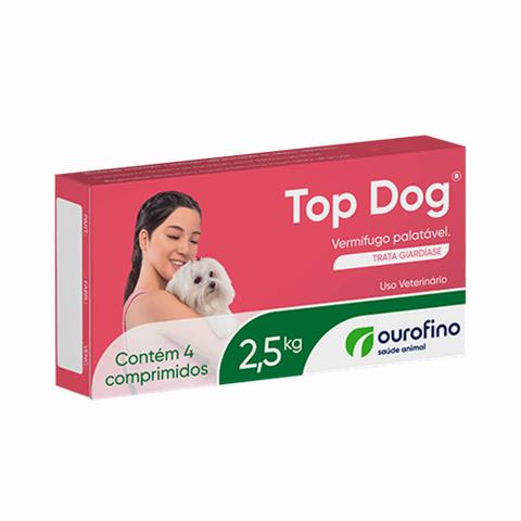 Imagem de TOP DOG 2,5kg C/ 4 COMPRIMIDOS - Ourofino