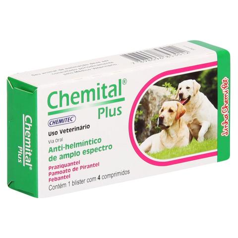 Imagem de Chemital Plus - 4 Comprimidos Chemitec