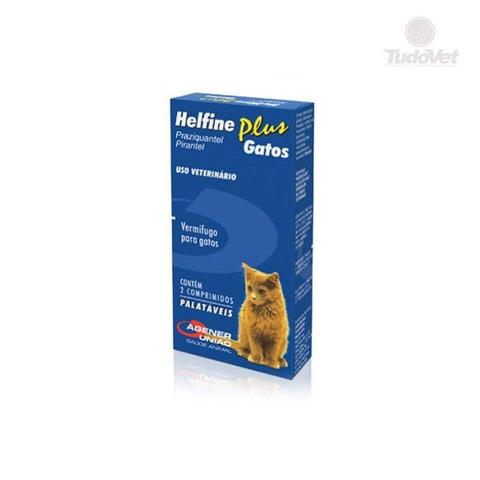 Imagem de Helfine Plus Para Gatos - 2 Comprimidos