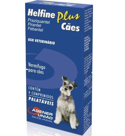 Imagem de Helfine plus cães - 4 comprimidos