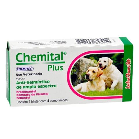 Imagem de Chemital plus com 04 comprimidos