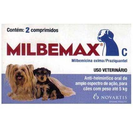 Imagem de Vermífugo Milbemax C 5KG - 2 Comprimidos