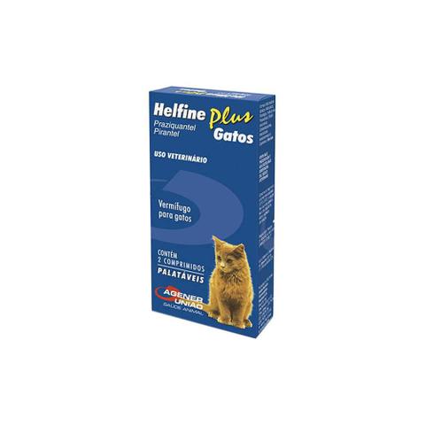 Imagem de Helfine plus Gatos 2 comprimidos - Agener União