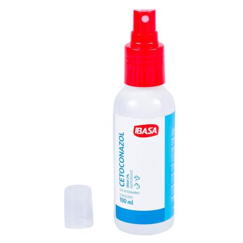 Imagem de Kit Cetoconazol Spray 2% Ibasa 100ml C/ 2 unidades