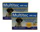 Imagem de Vermífugo Multitec 400mg Cães 5kg 4 Comprimidos Kit 2 Cx Syntec